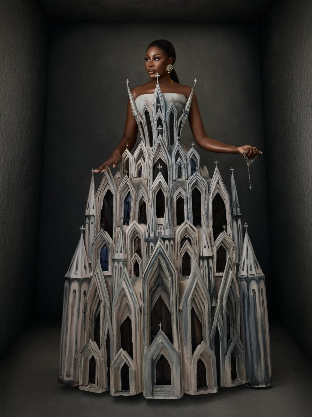 From Cathedral Spires to Metallic Structure, Nana Akua Addo Delivered One of the Boldest Looks of AMVCA 2026