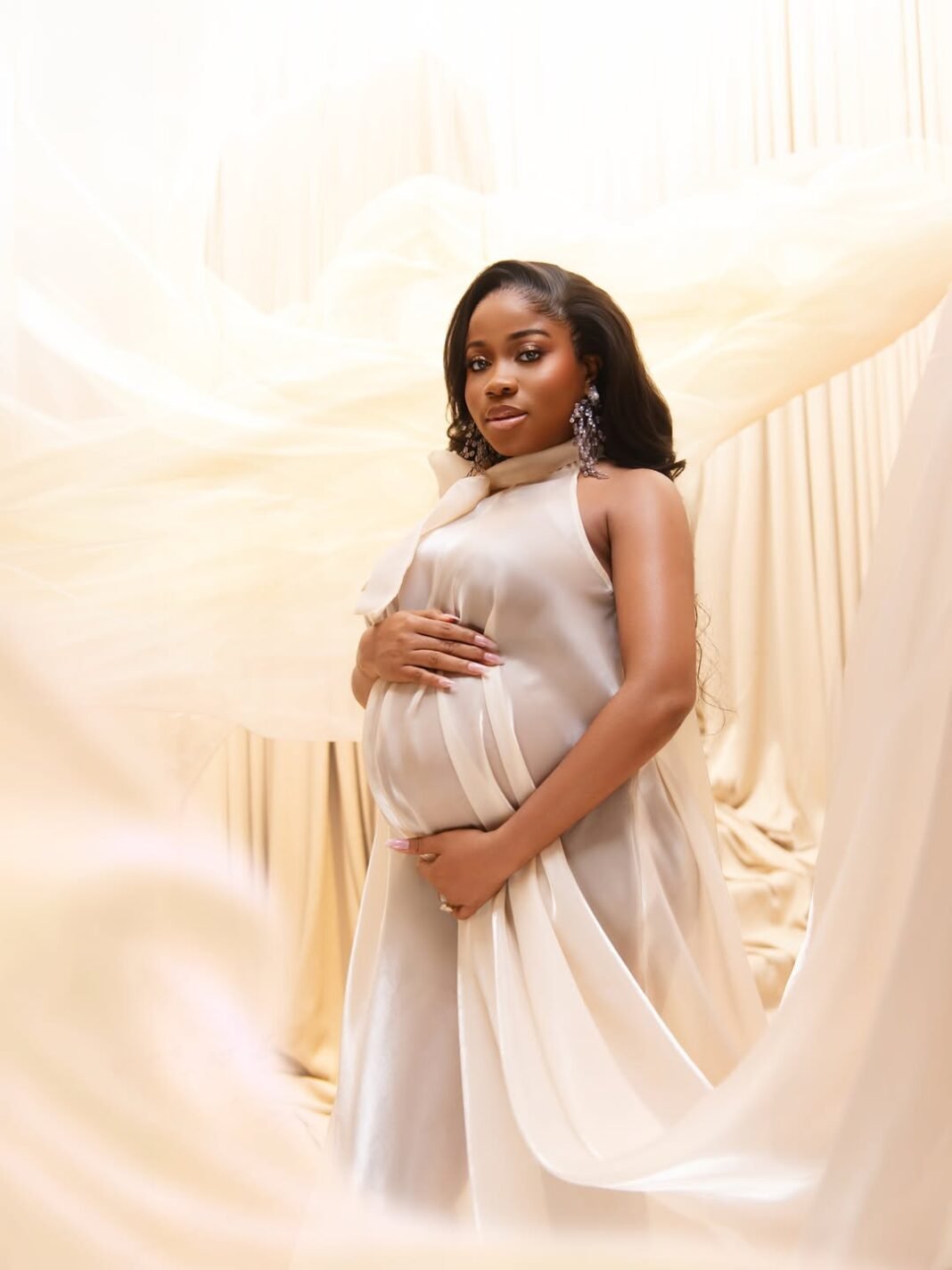 Eliana Is Here! Veekee James and Femi Atere Welcome Their Baby Girl