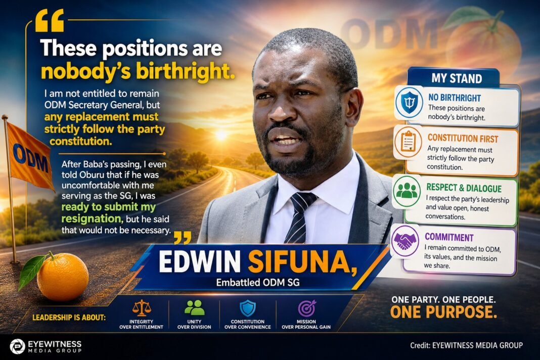 OPINION | Sisi Ndio Sifuna brigade emerges as Sifuna’s 2027 political burden