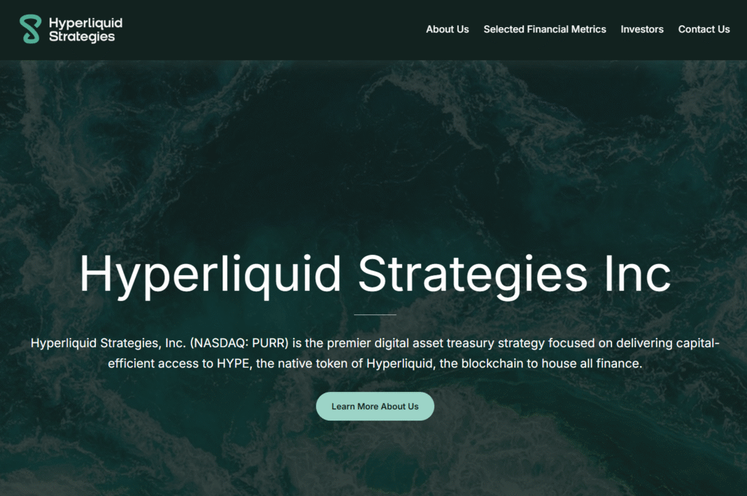 Why Hyperliquid Strategies Keeps Buying HYPE Despite a $165M Net Loss