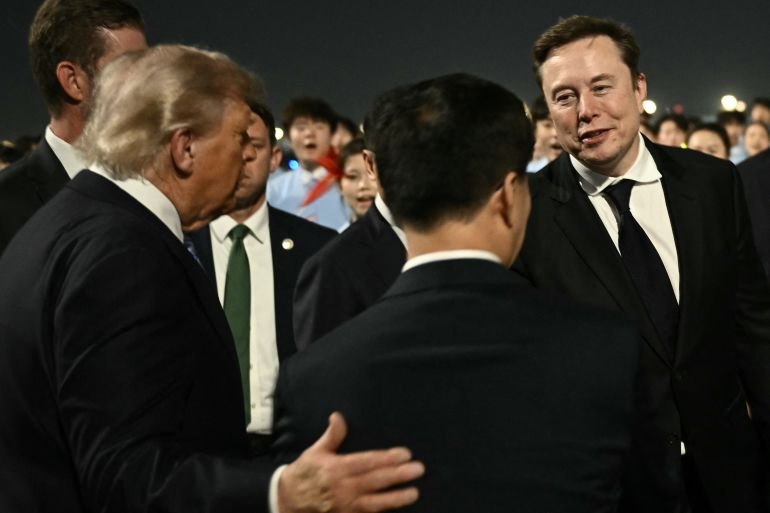 Who are the US CEOs in China with Trump, and what’s in it for them?