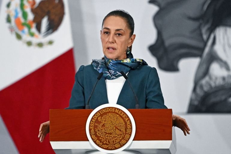 Mexico’s Claudia Sheinbaum denies reports of CIA operations against cartels