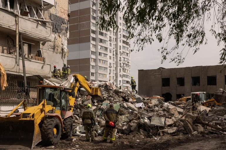 Zelenskyy vows response after Russian strike kills 24 in Kyiv