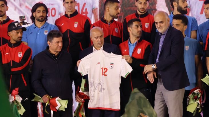 Iran’s US-bound World Cup squad given public sendoff in Tehran