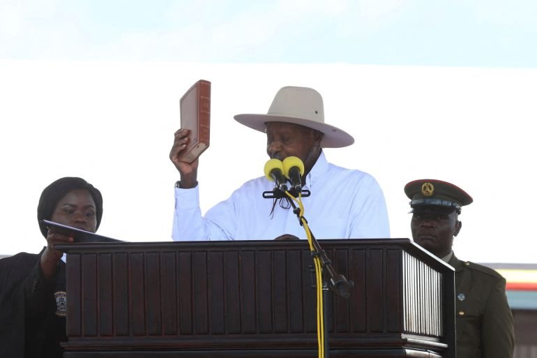 Uganda’s Yoweri Museveni sworn in for seventh term as president