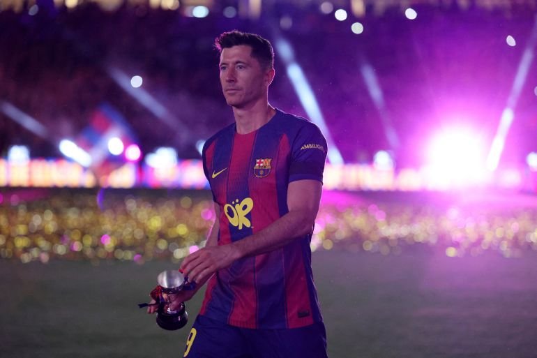 Robert Lewandowski to leave Barcelona with his ‘mission complete’